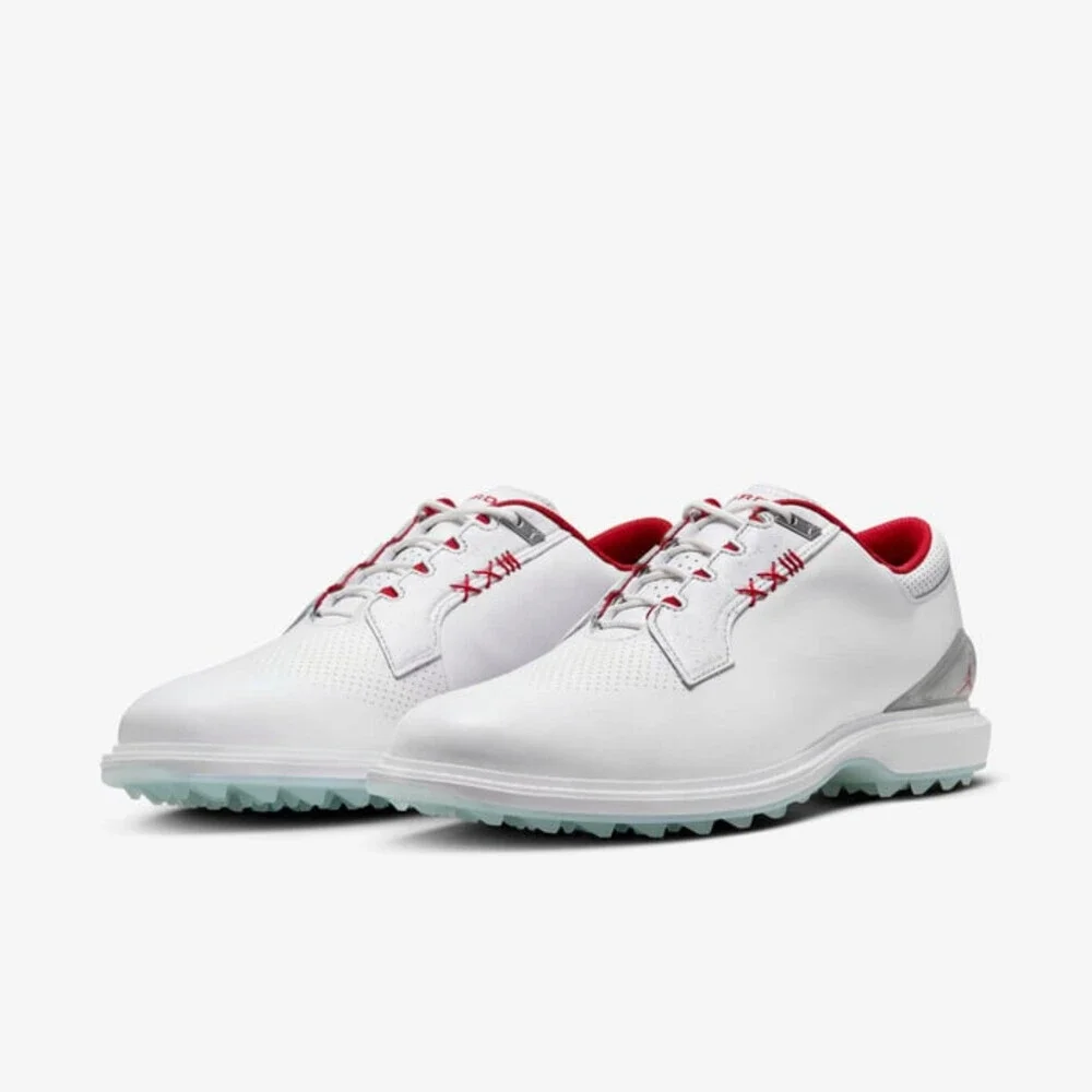 Jordan ADG 5 FQ6642-101 Sneakers Men's White Leather Lace Up Golf Shoes TF7766